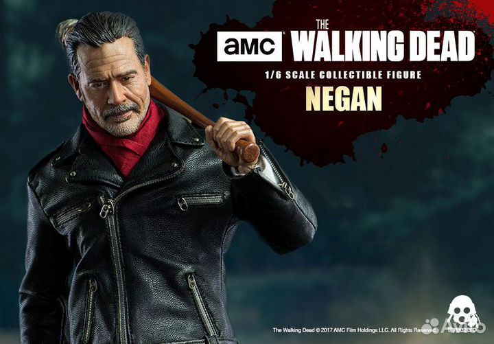 Threezero Negan ходячие мертвецы фигурка
