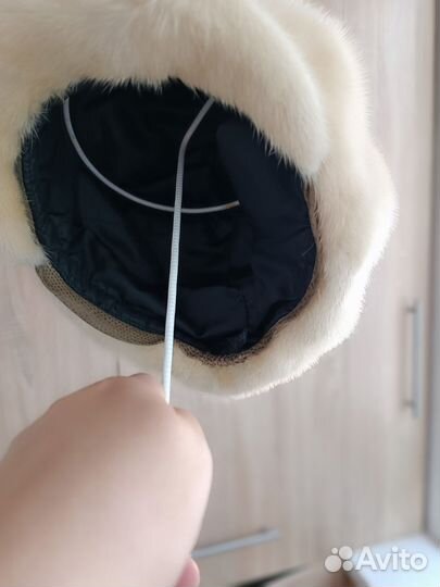 Берет норковый