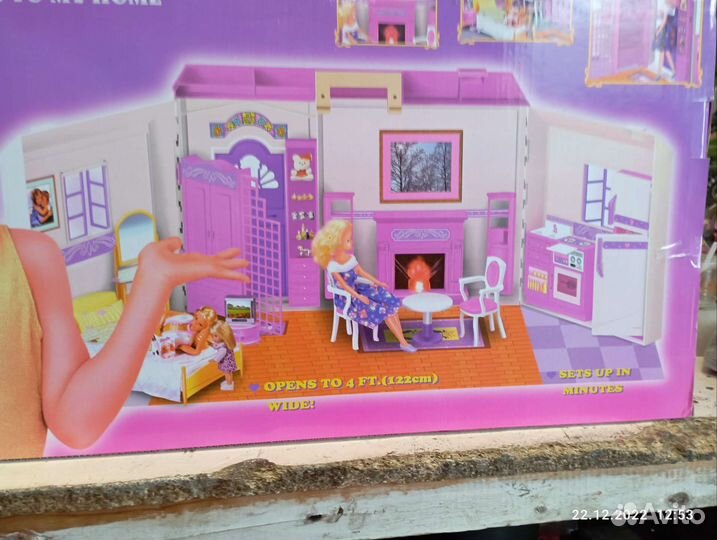 Кукольный Домик для барби новый