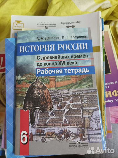 Рабочая тетрадь история России 6 класс