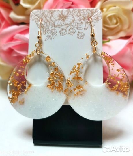 Серьги ручная работа