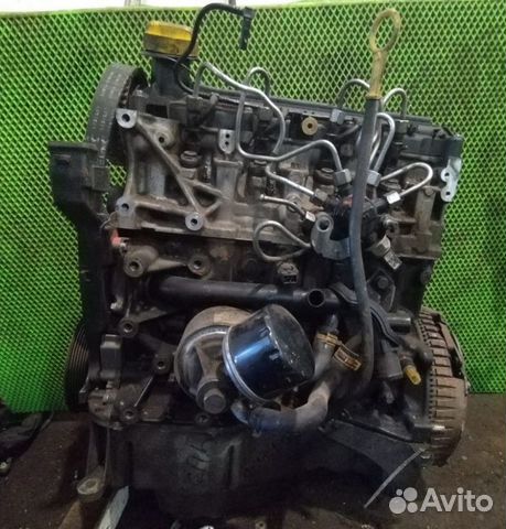 Двигатель Renault Megane 2 K9K 1.5 дизель