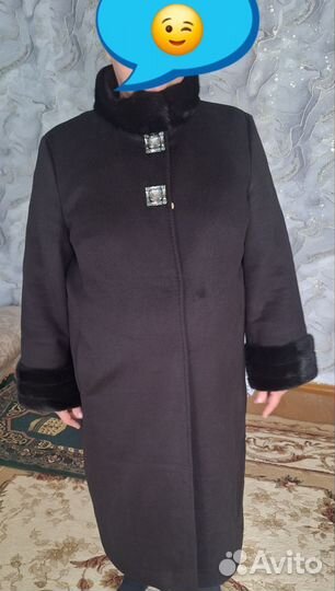 Пальто женское демисезонное 54 56 размера новое
