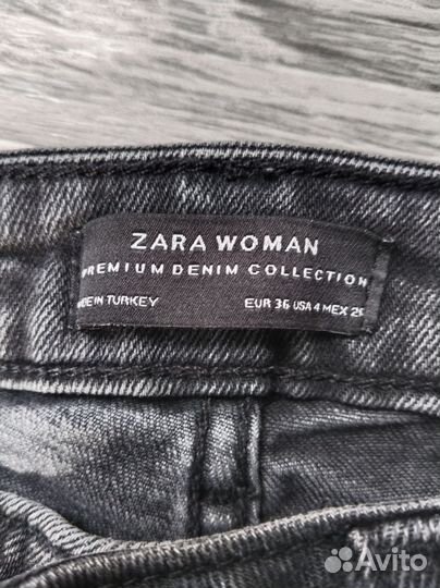 Джинсы скини zara 36