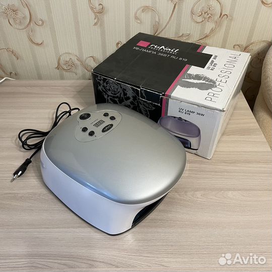 Уф-лампа для ногтей ruNail (новая)
