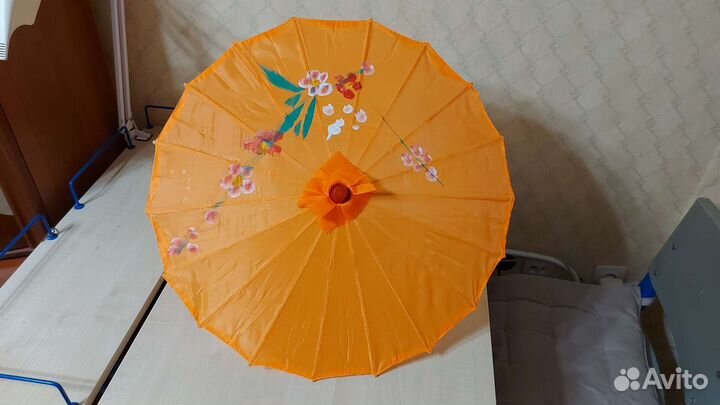 Китайский зонтик 55см и веер 50см
