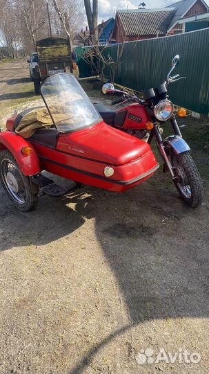 Иж планета 5 с боковым прицепом