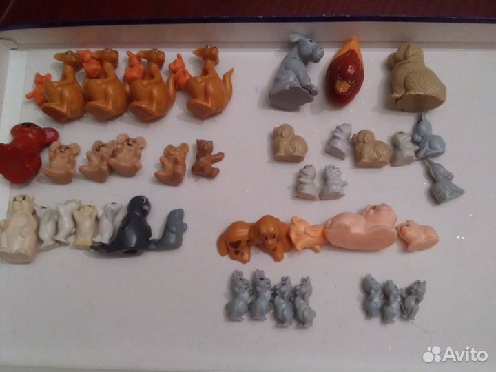 Животные с детьми 90-е Киндер