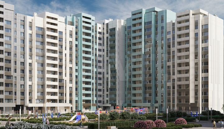 2-к. квартира, 59 м², 4/14 эт.