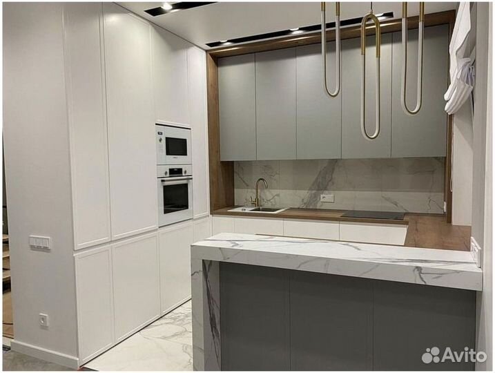 Кухонный гарнитур прямой