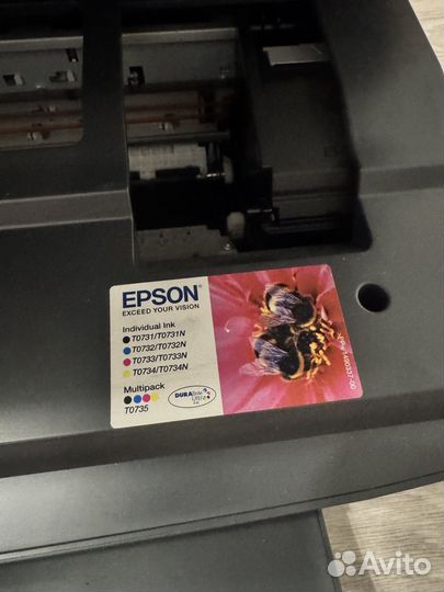 Принтер сканер Epson TX400. Струйный