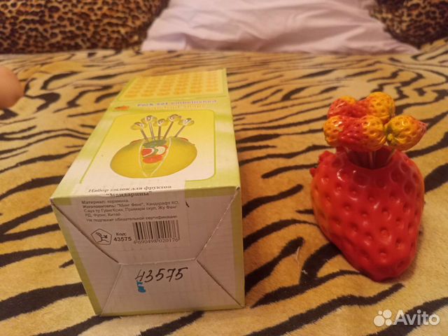 Набор вилок/шпажек для фруктов 