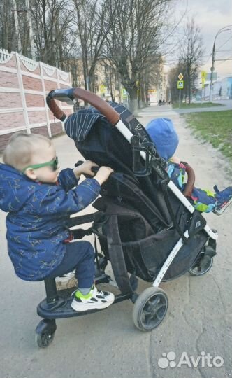Подножка на коляску для второго ребенка