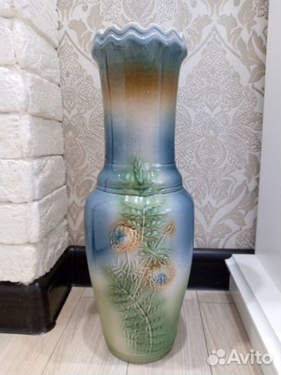 Ваза для цветов большая напольная