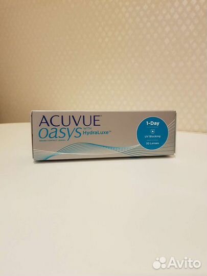 Линзы контактные acuvue oasys 1 day, 8,5 +2,25