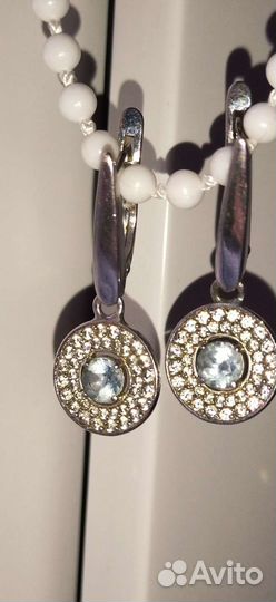 Серебряные серьги 925 пробы