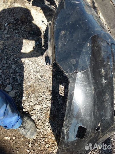 Битый Бампер передний nissan x-trail 2013-19