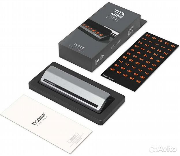 Табличка с номером телефона для авто Xiaomi Tita