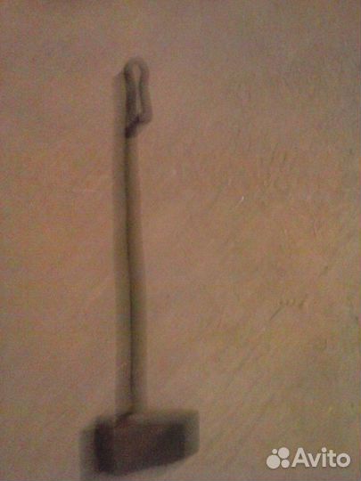 Насос ручной СССР с деревянной ручкой