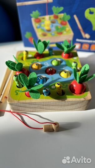 На доставке Игра магнитная рыбалка и морковки
