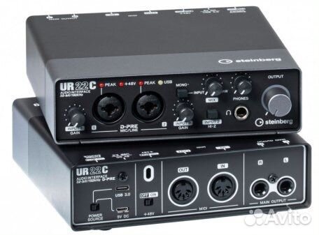 Звуковая карта steinberg ur22c
