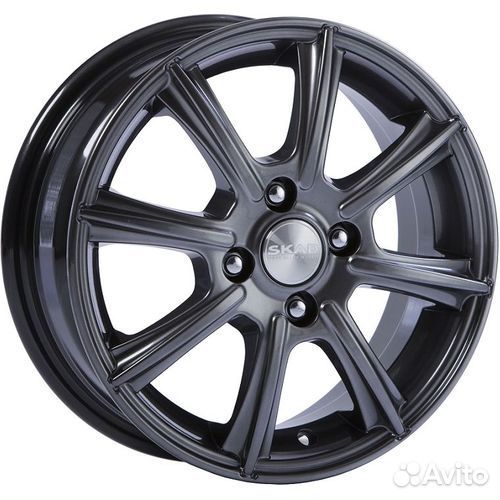 R14 4x100 5,5J ET43 D67,1 Скад Монако Графит