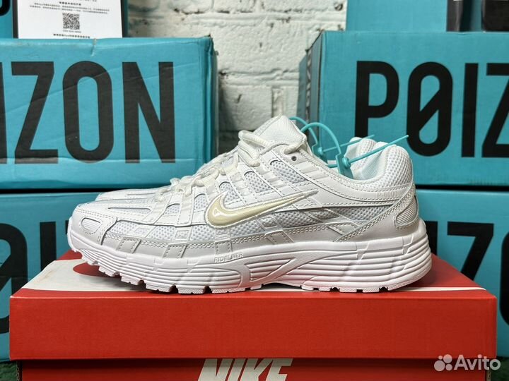 Nike P-6000 White (Poizon Оригинал)