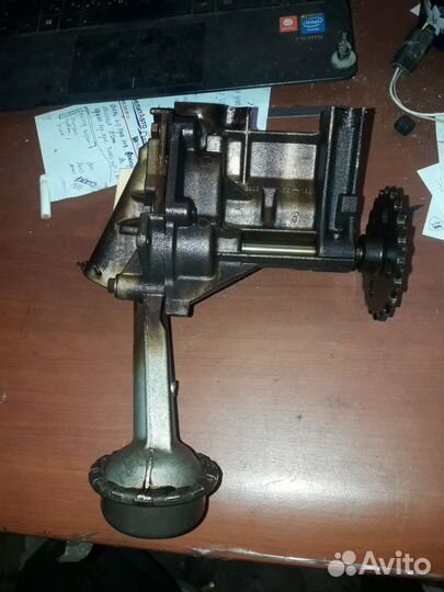 Насос масляный рено логан