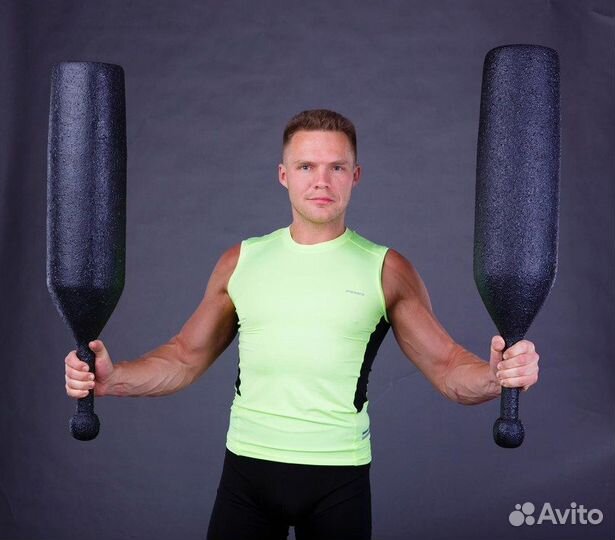 Булава спортивная атлетическая 6 кг пара