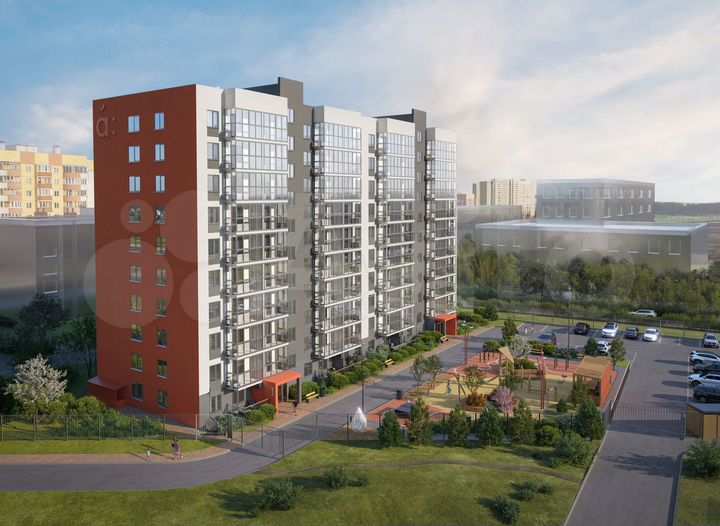 1-к. квартира, 40,6 м², 4/10 эт.