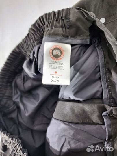 Пуховые штаны canada goose