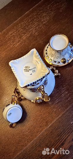 Самовар Гжель фарфоровый