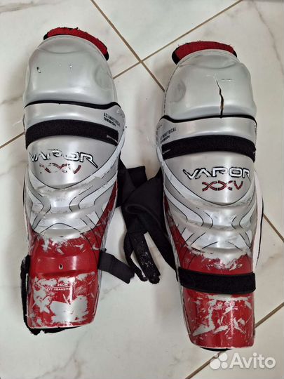 Щитки хоккейные bauer vapor sr