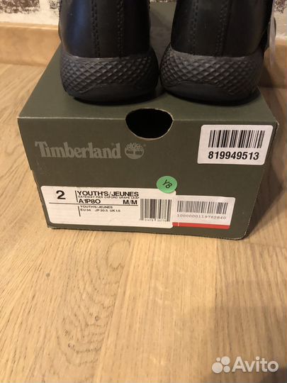 Ботинки новые детские демисезон Timberland 32 33