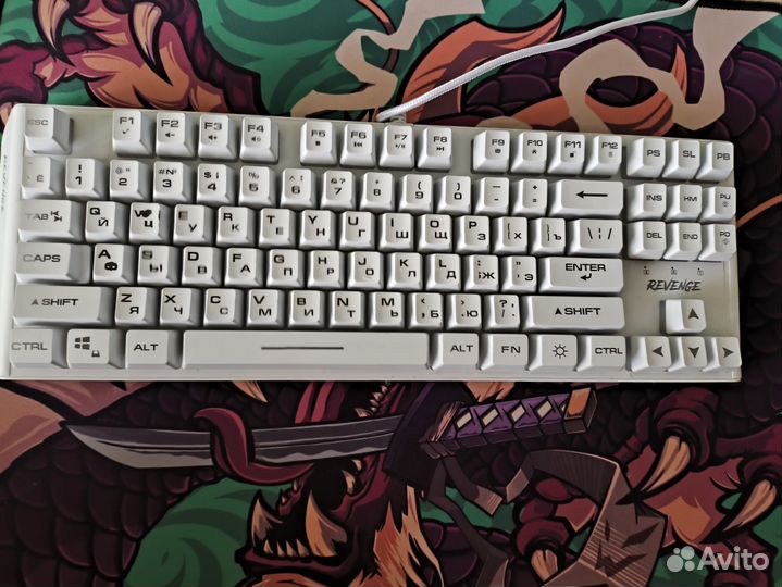 Игровая Клавиатура dexp revenge Коврик для мышки
