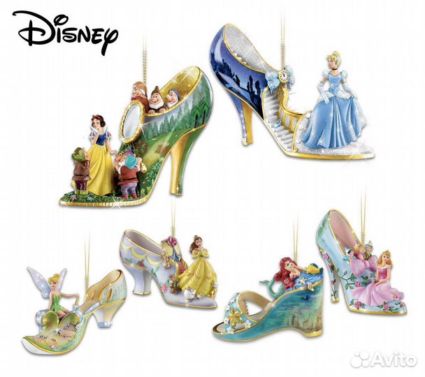 Елочные игрушки Disney Принцессы