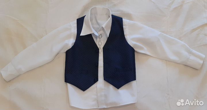 Желетка и рубашка 