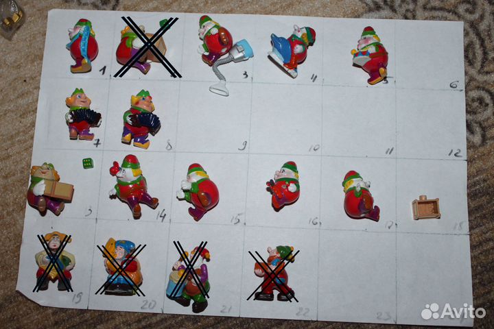 Игрушки из шоколадных яиц, часть 4