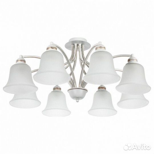 Потолочная люстра Arte Lamp Emma A2713PL-8WG