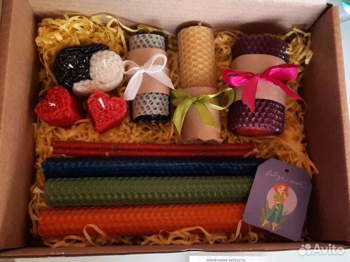 Свечи из вощины