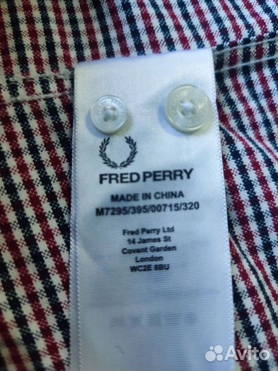 Рубашка Fred perry