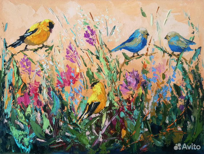 Картины маслом авторские на заказ