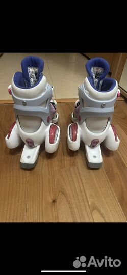 Роликовые коньки детские раздвижные Reaction 29-32