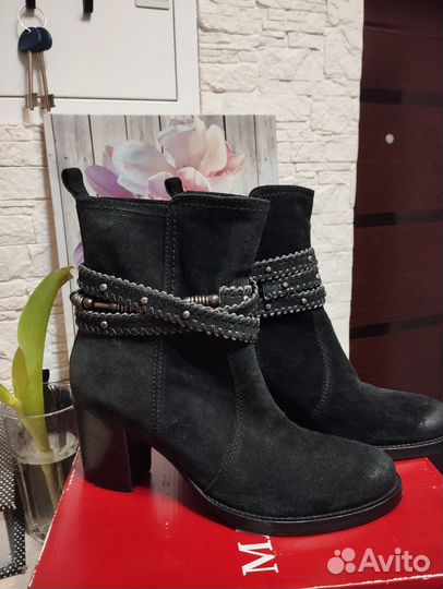 Ботильоны натуральная кожа 39