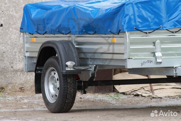 Прицеп 02 грузовой с тентом 50 см для ремонта