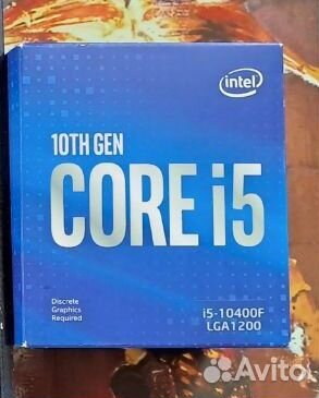 Intel core i5 10400f BOX