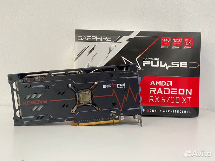 AMD Radeon RX6700xt Sapphire Pulse 12Gb гарантия