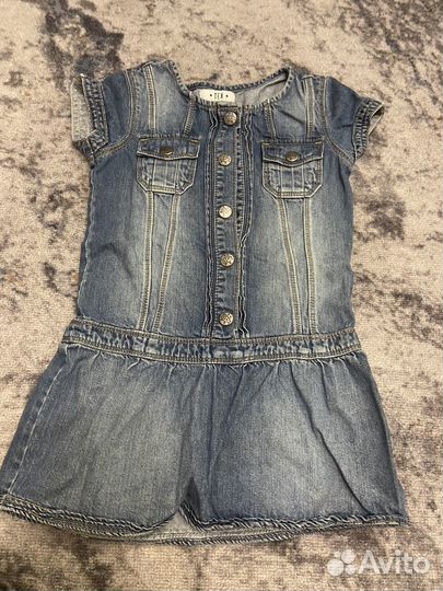 Сарафан джинсовый 4-5лет