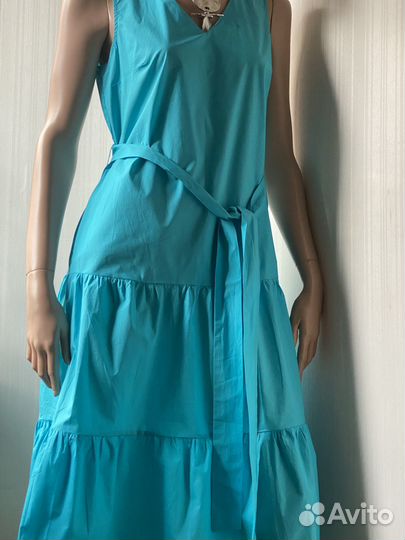 Новое Красивое платье 100 Хлопок из Европы48,50