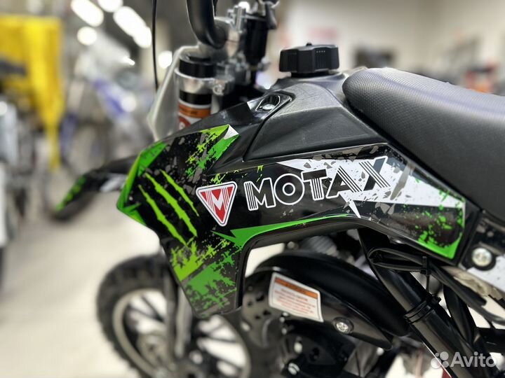 Детский мотоцикл миникросс 50 ES зеленый